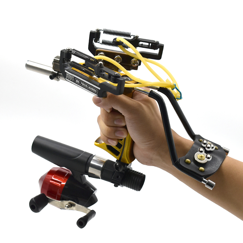Drone Xl Rc - Verbeterde Hand-Held Metal Slingshot Met Elastiekjes