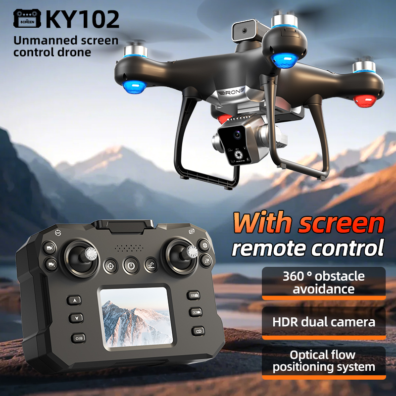 Drone Ky102 Rc - 2025 Nieuwe K102 Scherm Gecontroleerde Versie
