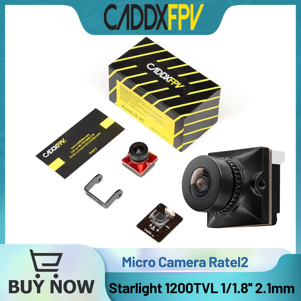Drone Rc Camera - CADDX Micro FPV-camera Ratel 2 4,5-36V