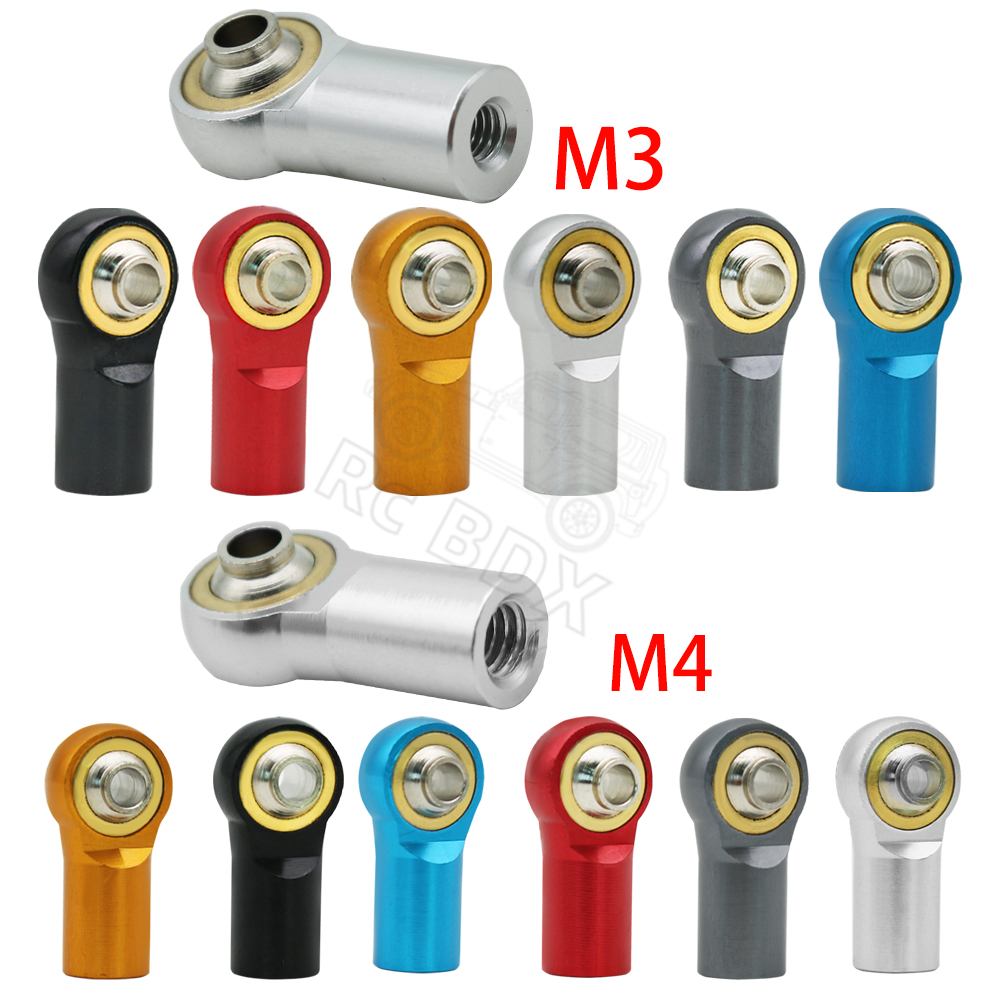Rc Crawler Axle Parts - Metalen M3 M4 Link Spoorstangeind Kogelgewricht