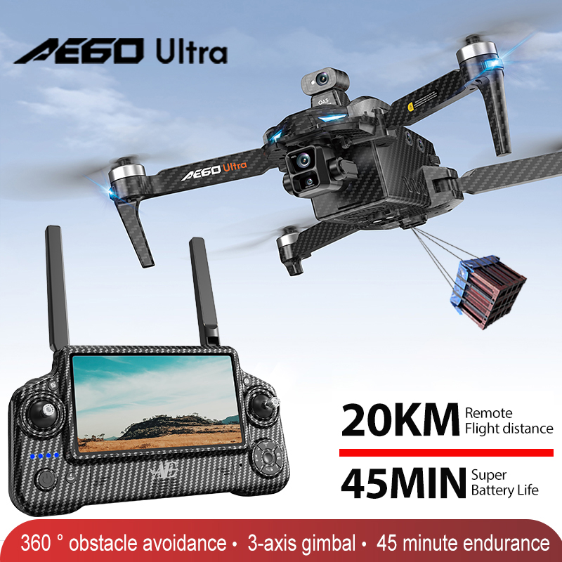 Drone Rc With Screen - AE60 GPS Drone Professionele 8K Camera
