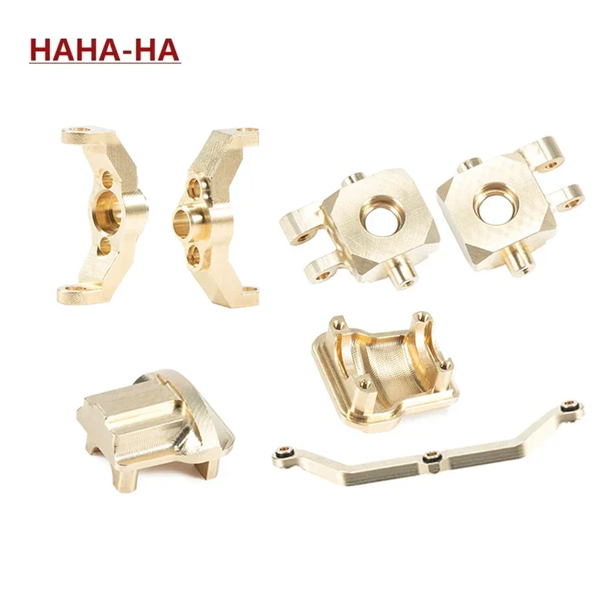 Rc Crawler Axle Parts - TRX4M Messing Gewicht Steering Link Blokken