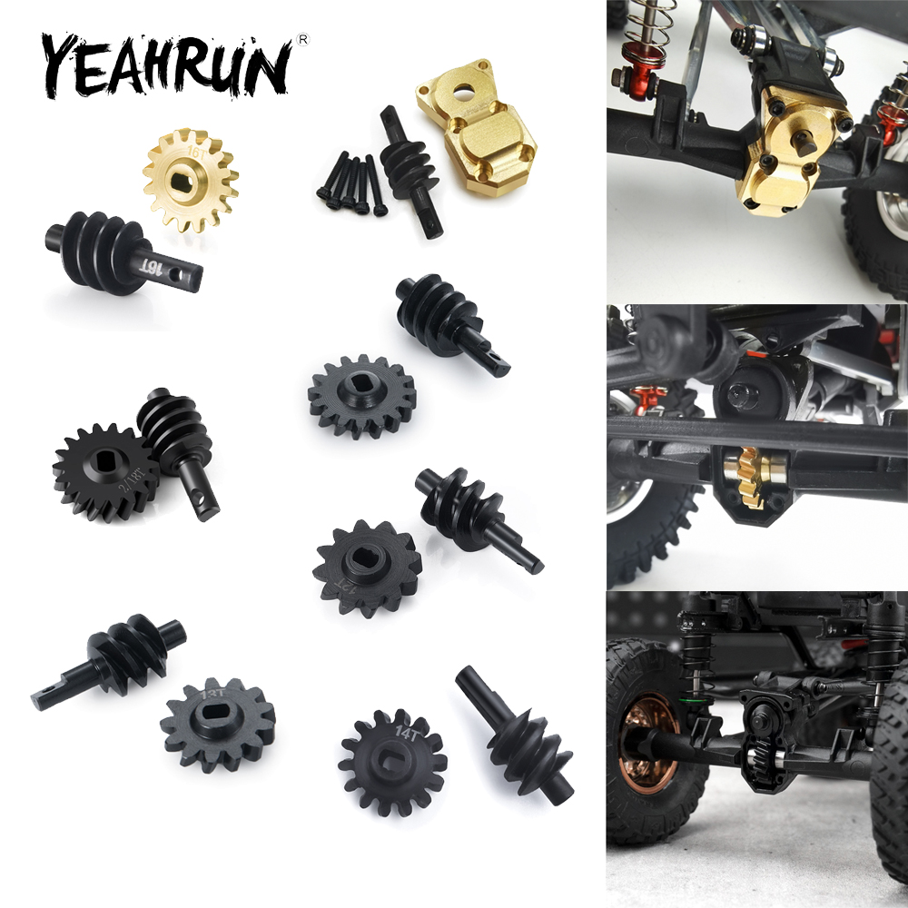 Rc Crawler Axle Parts - YEAHRUN 12 T/13 T/14 T/16 T/18