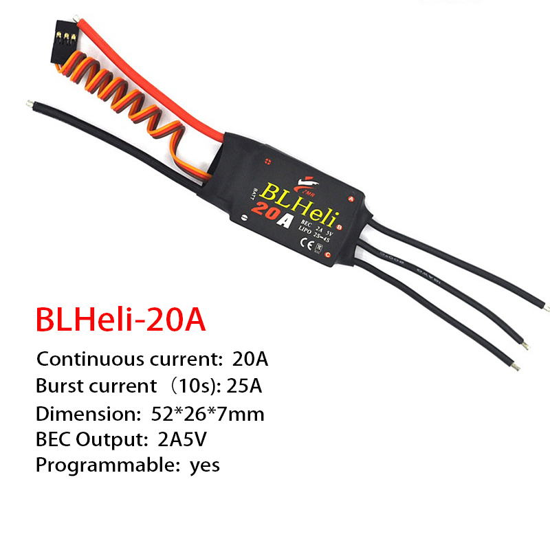1-3 Stuks Borstelloze ESC BLHe - Drone Rc Quadcopter recensie en prijs