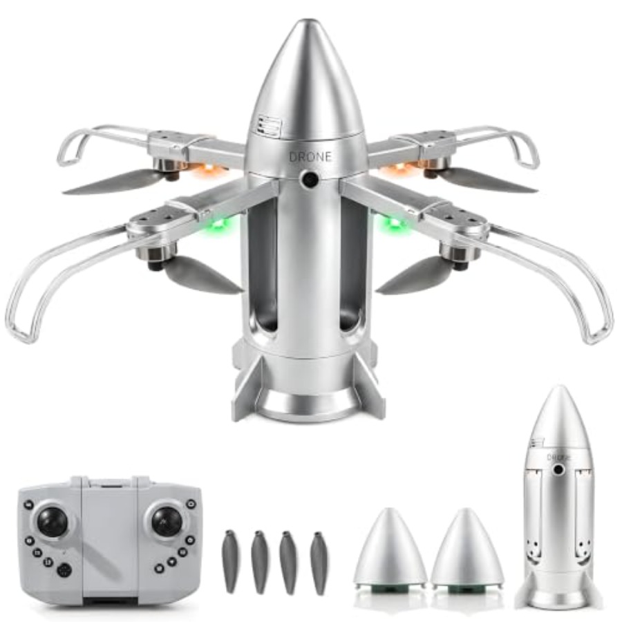 Buiten RC-raketdrone voor kind - Drone Rc Foldable recensie en prijs