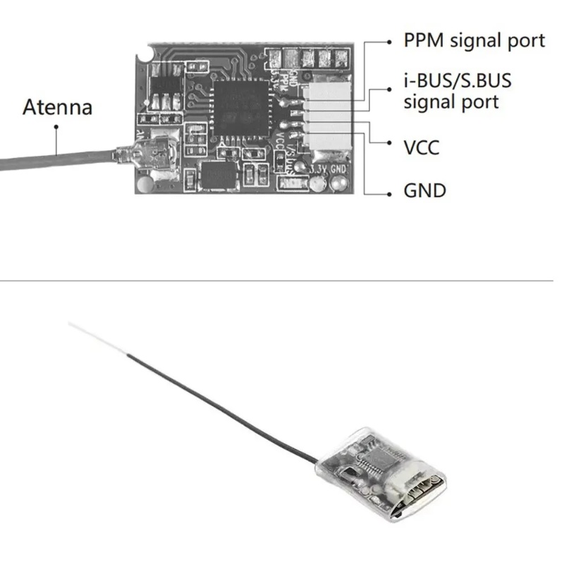 Flysky FS-8A 8CH 18CH Mini Ont - Analog Fpv Transmitter recensie en prijs