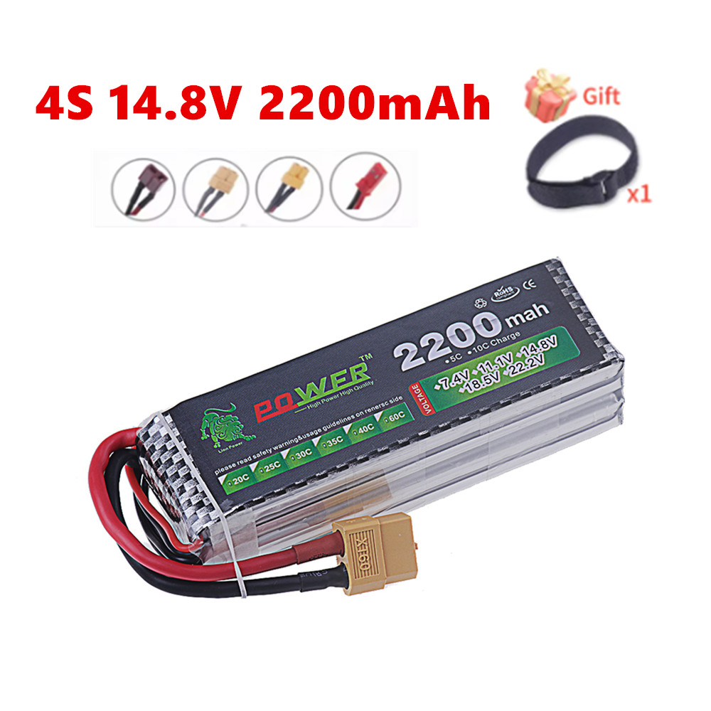 4S 2200mAh 60C 14.8V LiPo Batt - Drone Rc Truck recensie en prijs