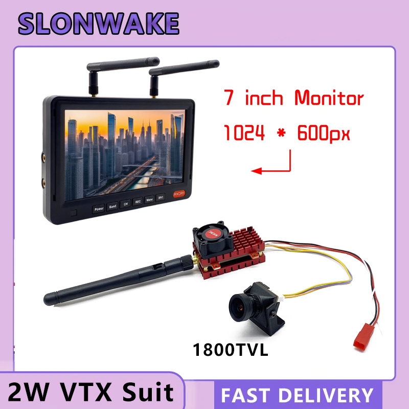 SLONWAKE 5.8G 2W VTX FPV 1800T - Drone Rc Harness recensie en prijs