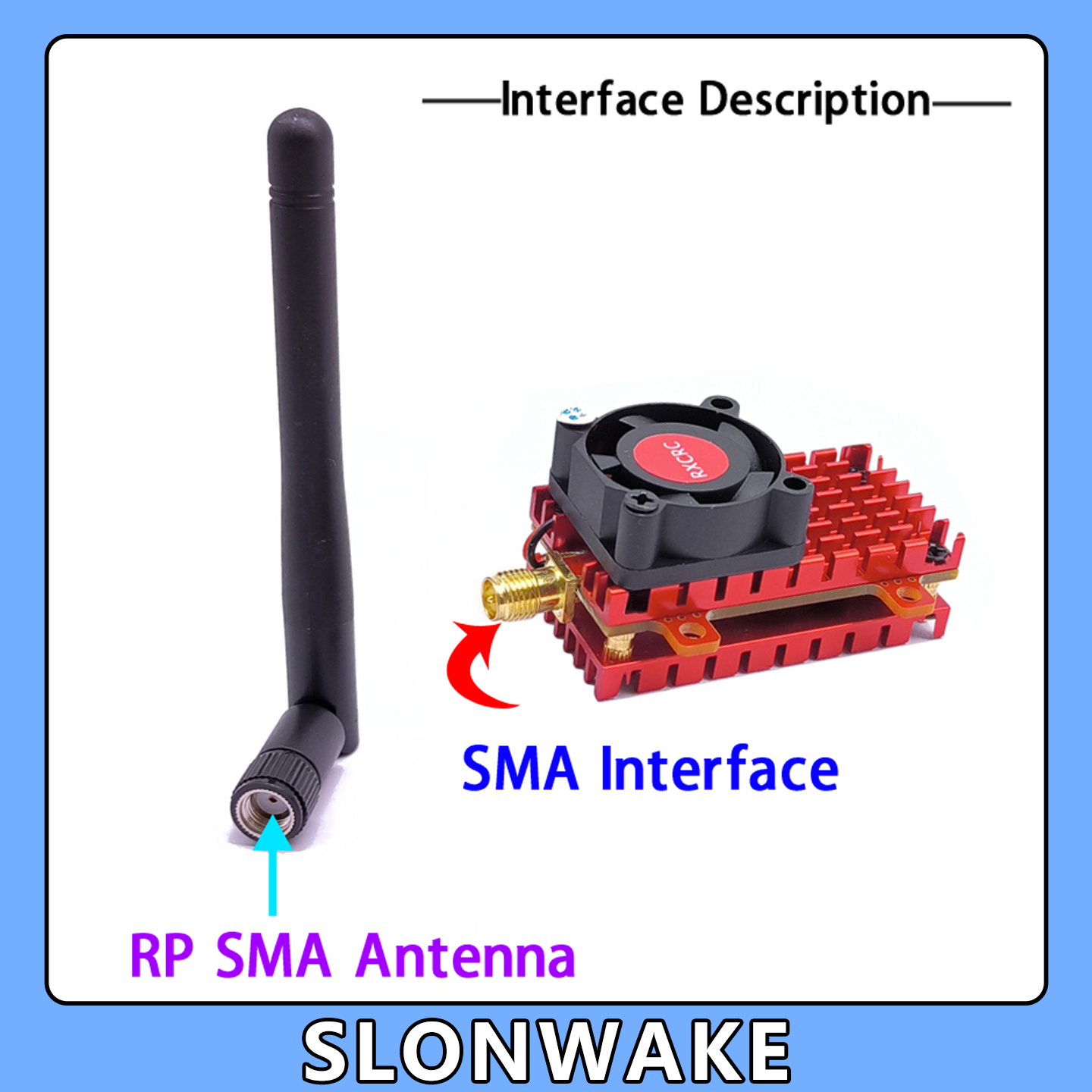 SLONWAKE 5.8G 2W VTX FPV 1800T - Drone Rc Harness recensie en prijs