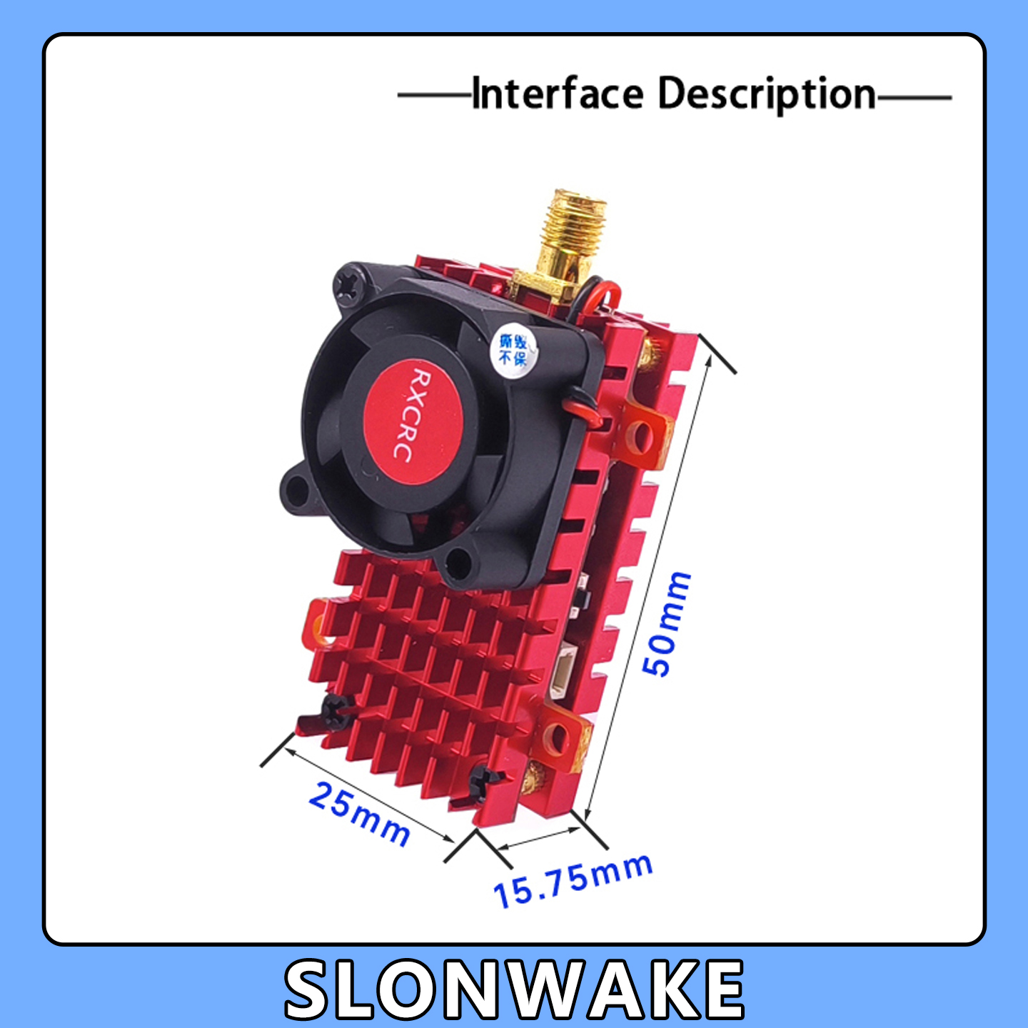 SLONWAKE 5.8G 2W VTX FPV 1800T - Drone Rc Harness recensie en prijs