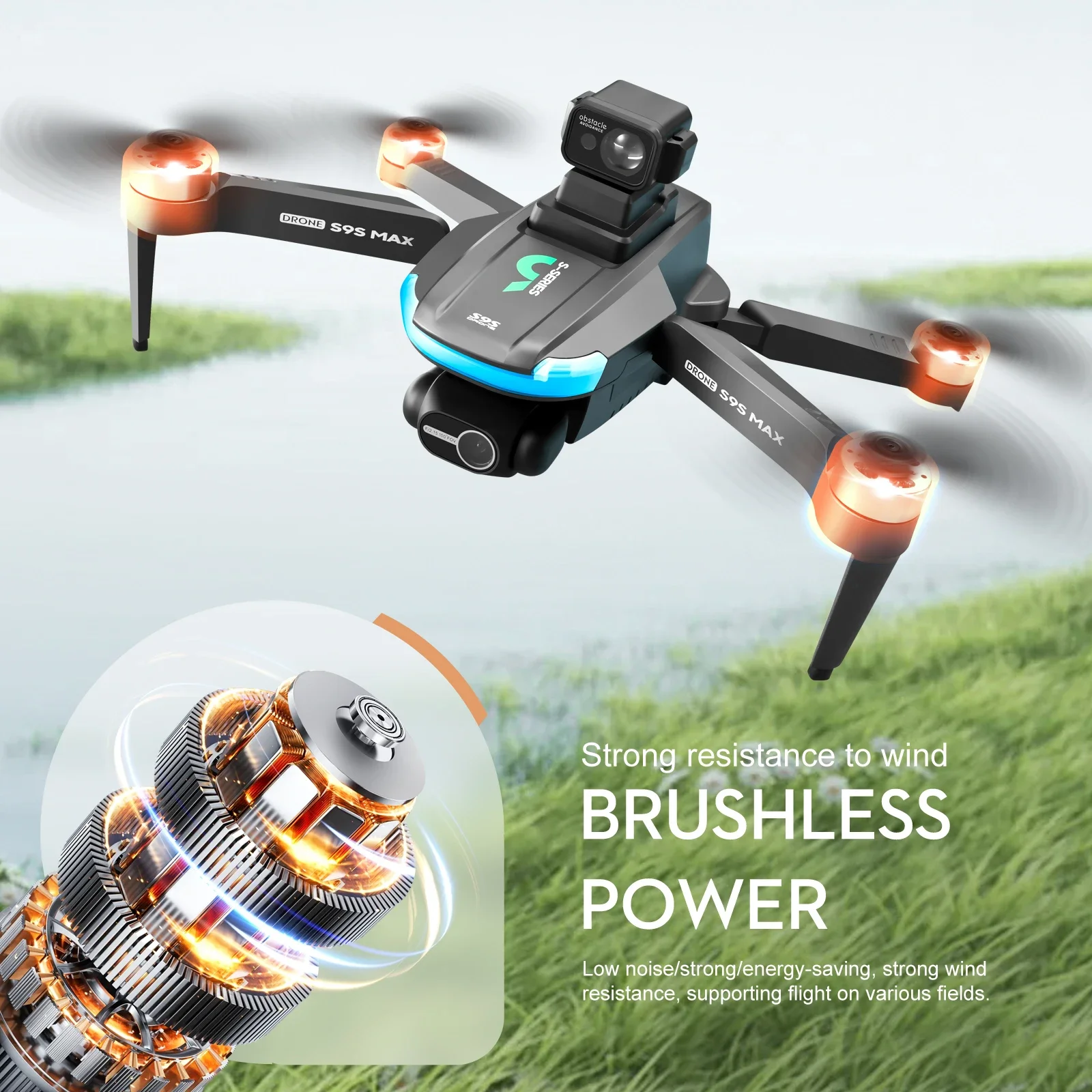 NIEUWE S9S MAX MINI Drone 4K 2 - Drone Rc Harness recensie en prijs