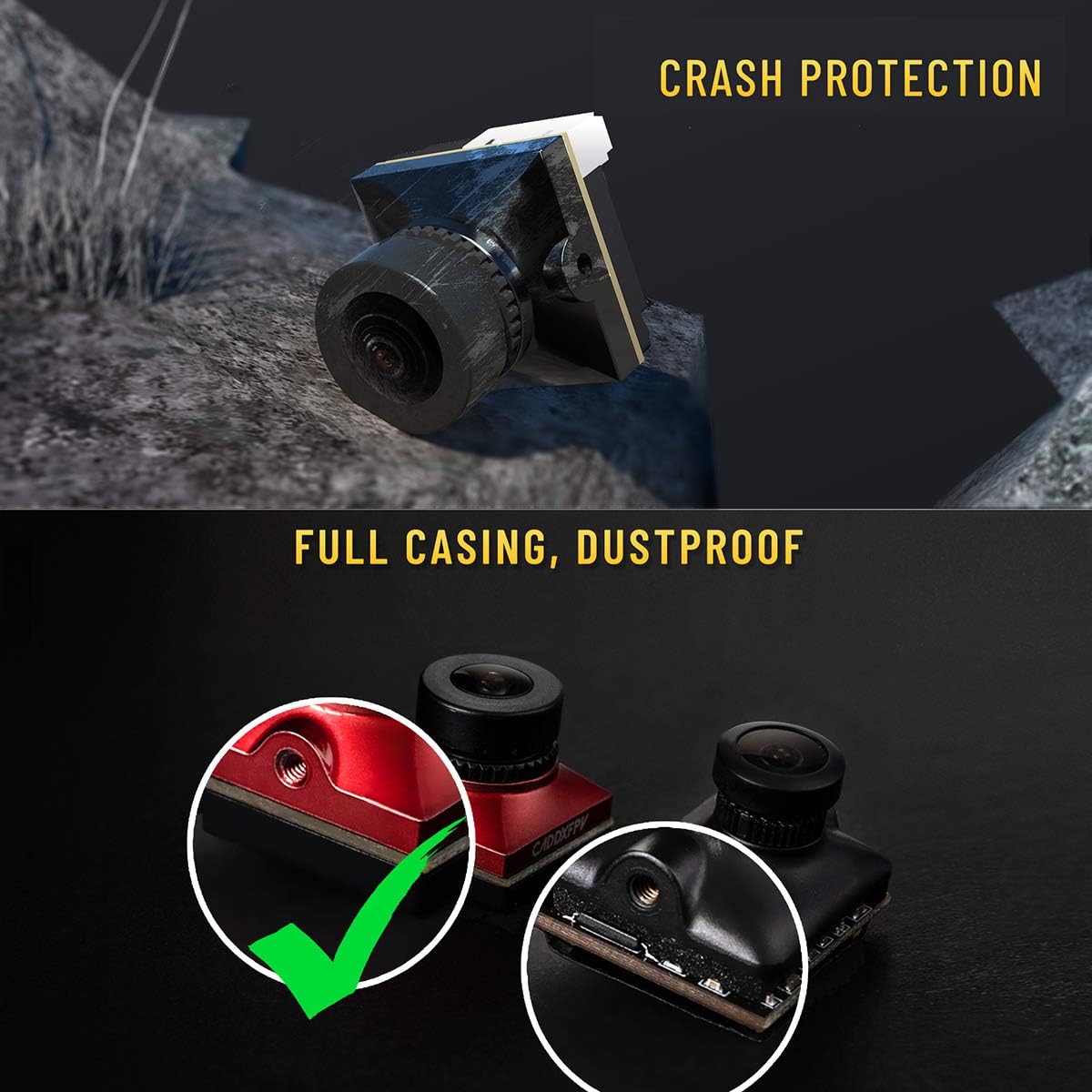 CADDX Micro FPV-camera Ratel 2 - Drone Rc Camera recensie en prijs
