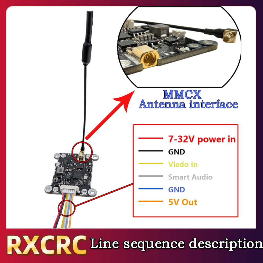 RXCRC 5.8G Module 48CH 1.6W VT - Drone Rc Camera recensie en prijs