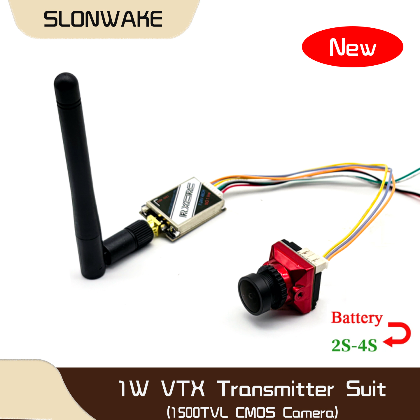 SLONWAKE 5.8G 48CH 1W VTX 100/ - Drone Rc Camera recensie en prijs