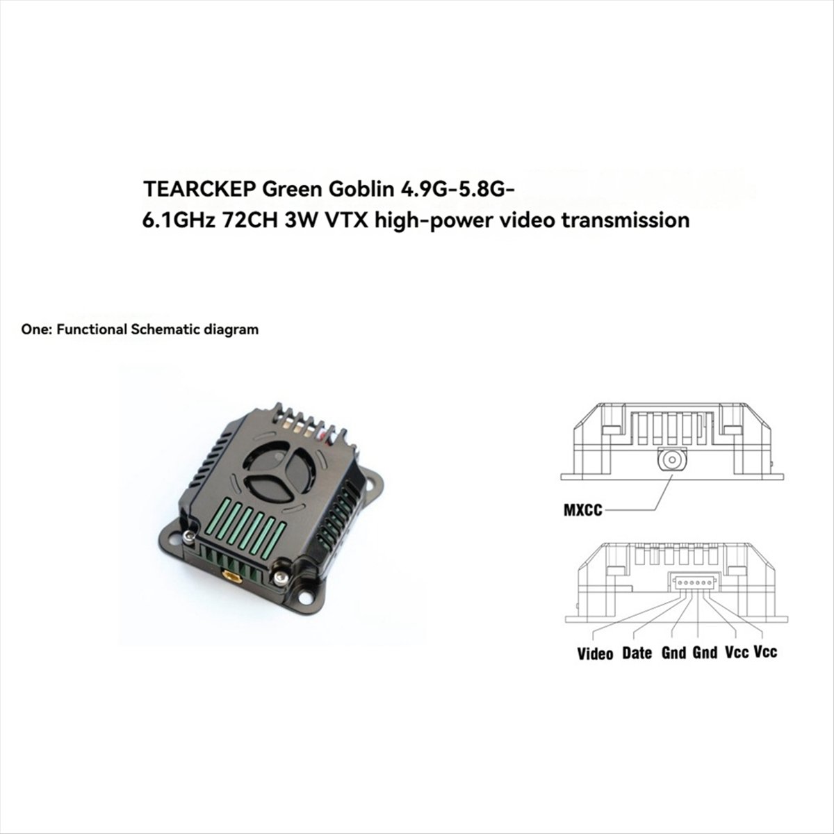 FPV traverse machine 4,9 tot 6 - Analog Fpv Transmitter recensie en prijs