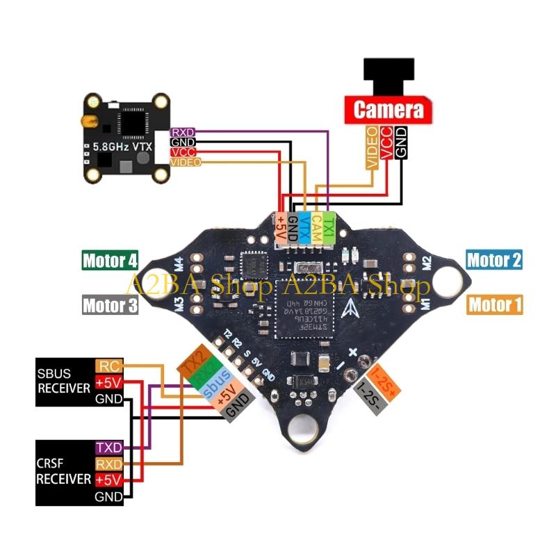 A2BA F4DC Voorgeïnstalleerde B - Betaflight Flight Controller recensie en prijs