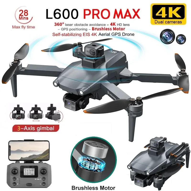 L600 PRO MAX GPS Drone Profess - Drone Rc Harness recensie en prijs