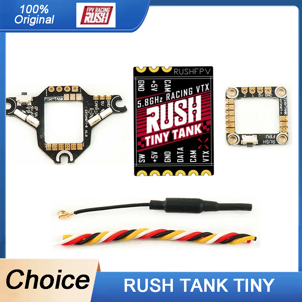 RUSHFPV Tiny Tank VTX 5.8GHz 3 - Analog Fpv Transmitter recensie en prijs