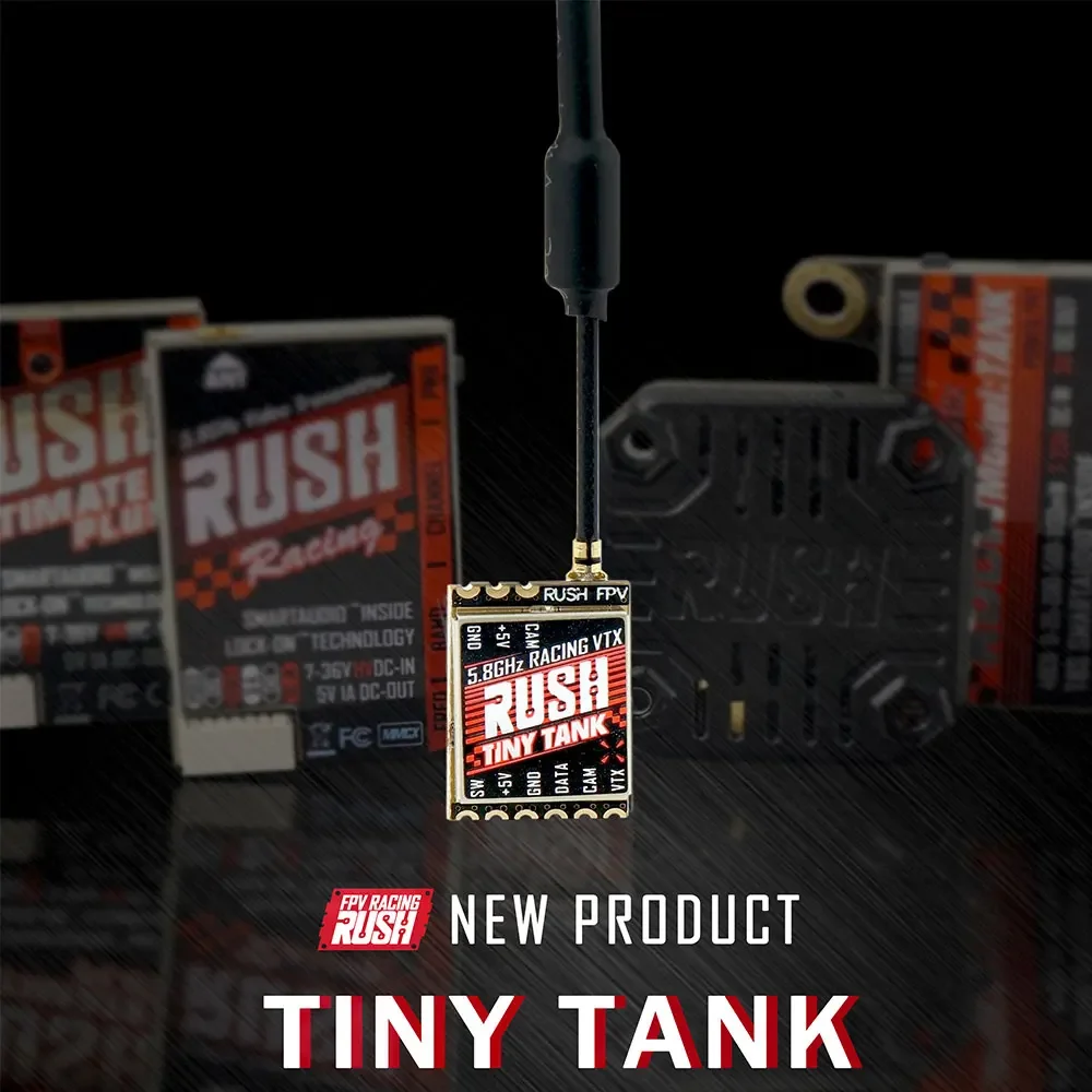 RUSHFPV Tiny Tank VTX 5.8GHz 3 - Analog Fpv Transmitter recensie en prijs