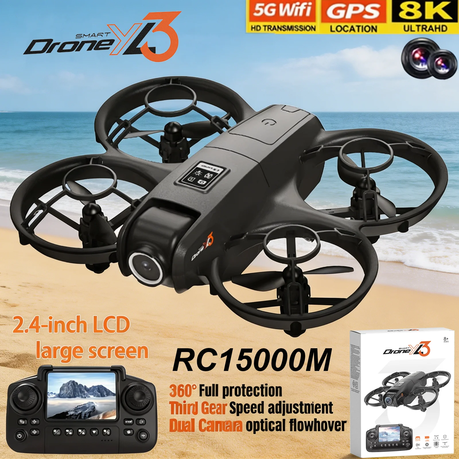 Nieuwe YL3 RC Drone 8K 1080P G - Drone Rc Foldable recensie en prijs