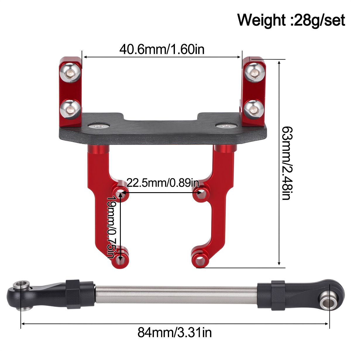 Aluminiumlegering Servo Mount  - Rc Crawler Axle Parts recensie en prijs
