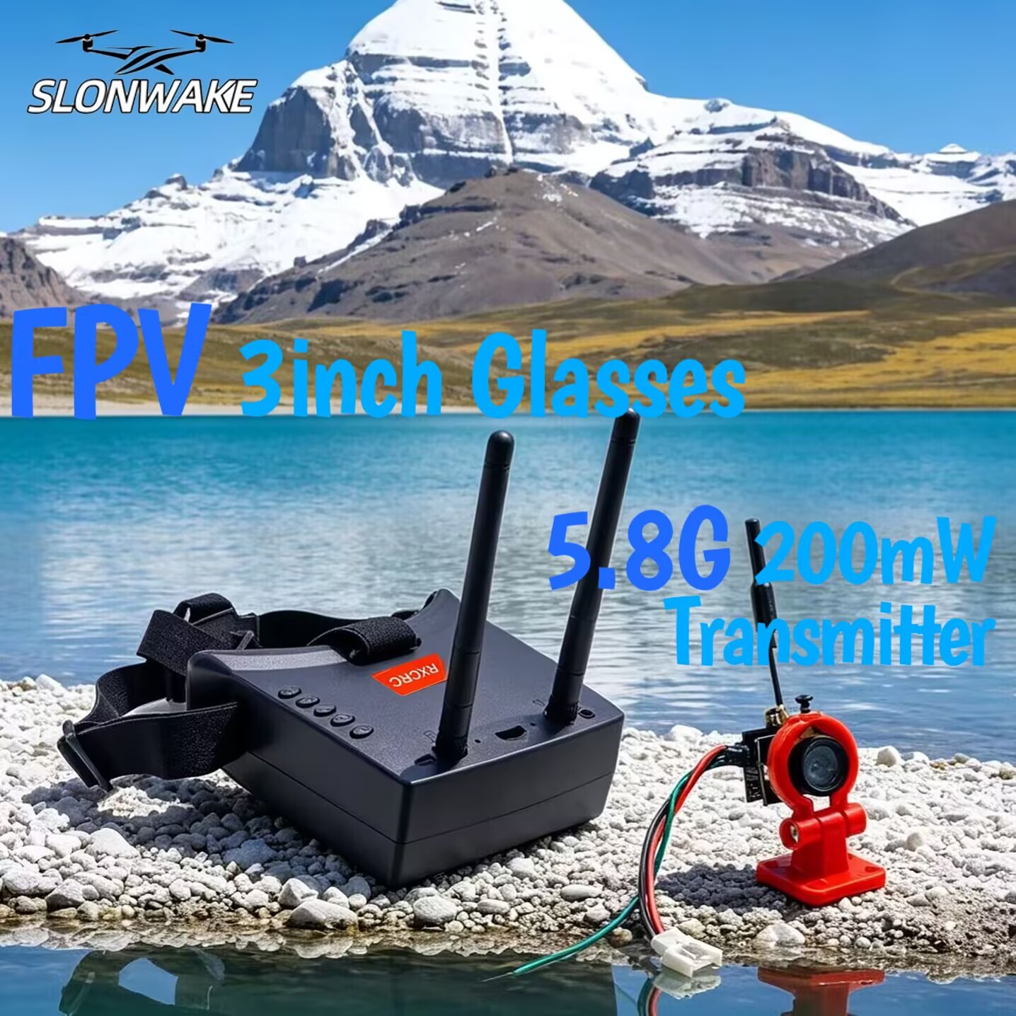 SLONWAKE 5.8G analoge VTX-tran - Drone Rc Camera recensie en prijs